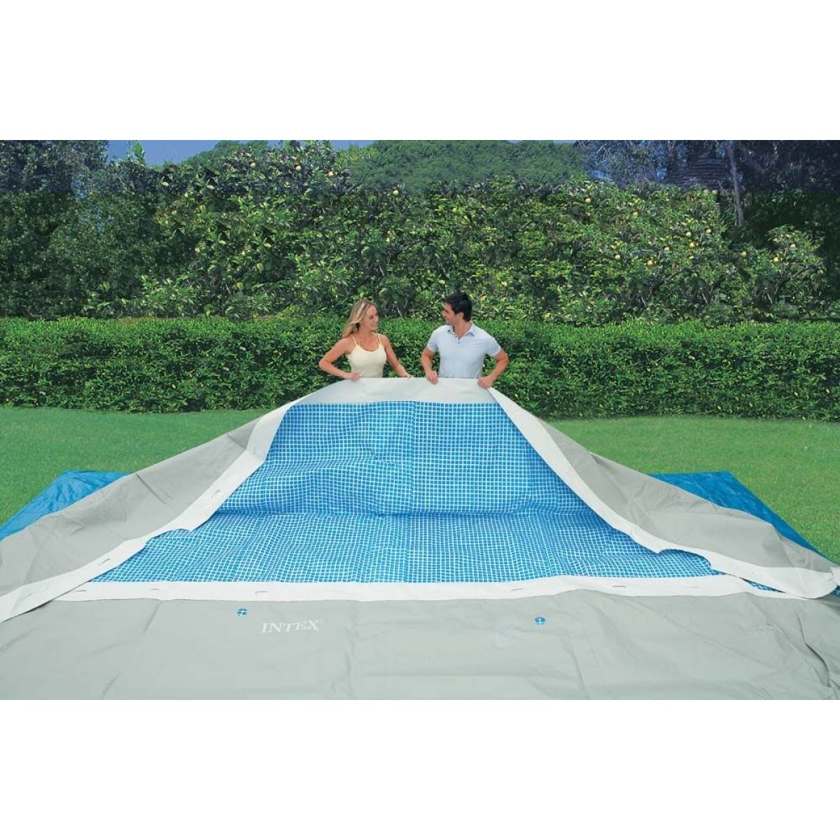 Чашковый пакет 6,1 х 3,05 х 1,22 м для каркасного бассейна Prism Frame Oval INTEX 12737 Чашковый пакет 6,1 х 3,05 х 1,22 м для каркасного бассейна Prism Frame Oval INTEX 12737