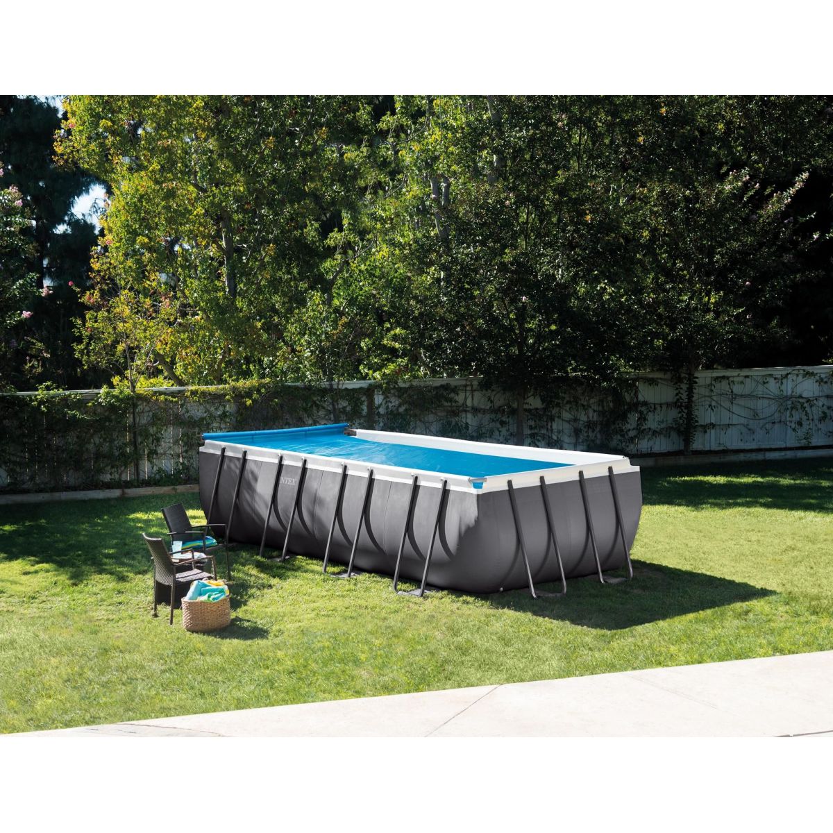 Чашковый пакет 5,49×2,74×1,32 м для каркасного бассейна Ultra Frame, INTEX, 12445A Чашковый пакет 5,49×2,74×1,32 м для каркасного бассейна Ultra Frame, INTEX, 12445A