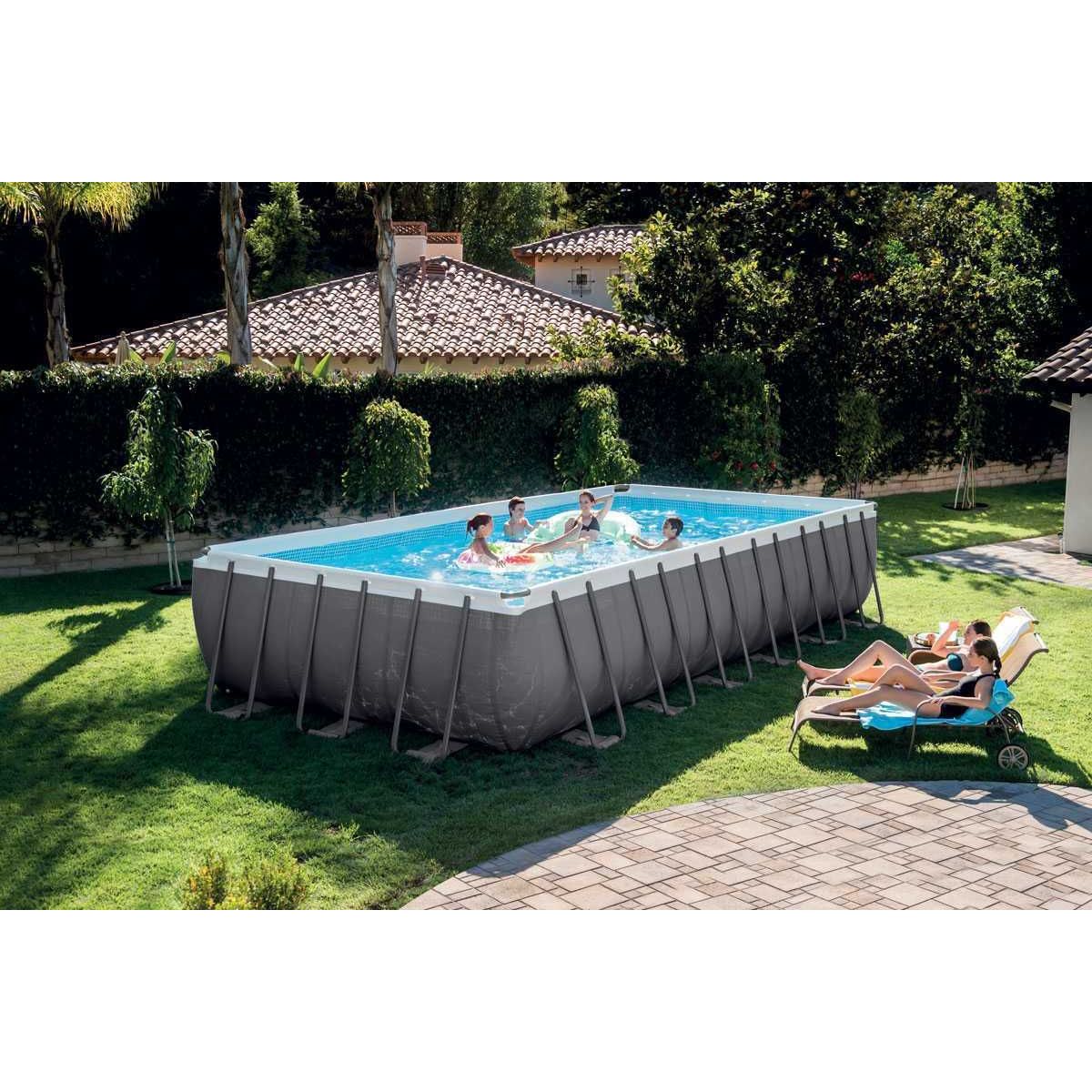 Чашковый пакет 5,49×2,74×1,32 м для каркасного бассейна Ultra Frame, INTEX, 12445A Чашковый пакет 5,49×2,74×1,32 м для каркасного бассейна Ultra Frame, INTEX, 12445A