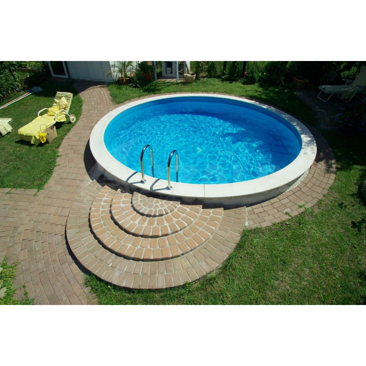 Бассейн каркасный круглый 4,5х1,2 м, полный комплект, Summer Fun 501010164KB Бассейн каркасный круглый 4,5х1,2 м, полный комплект, Summer Fun 501010164KB