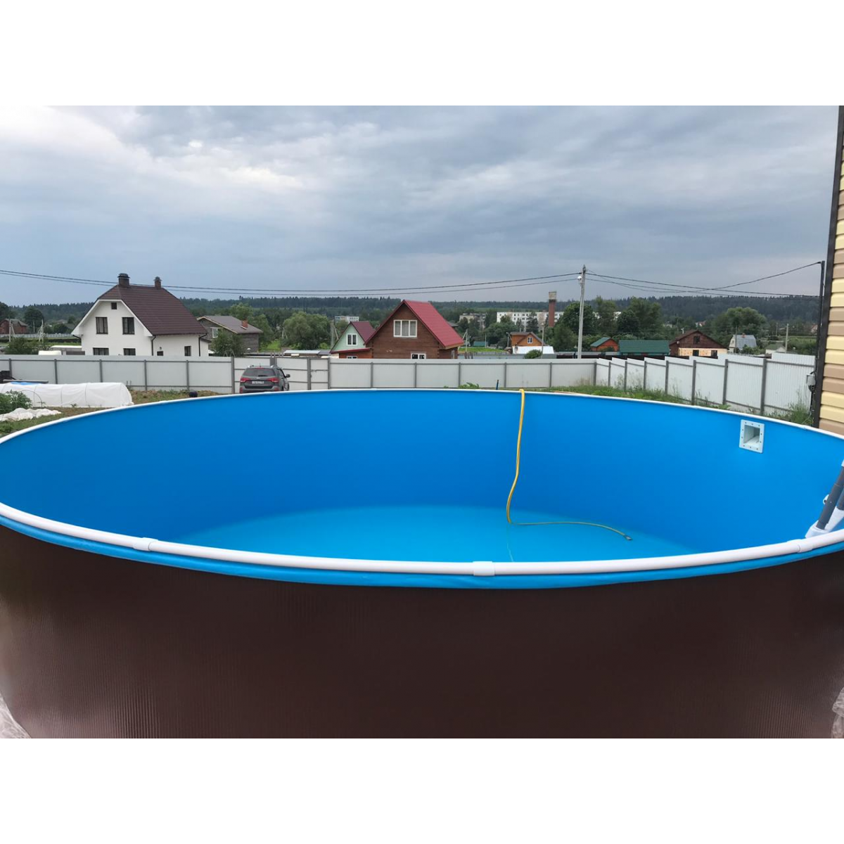 Пленка для бассейна круглая 3,6x1,1 м, ПВХ, голубая, Azuro Mountfield, 3EXX0172 Пленка для бассейна круглая 3,6x1,1 м, ПВХ, голубая, Azuro Mountfield, 3EXX0172