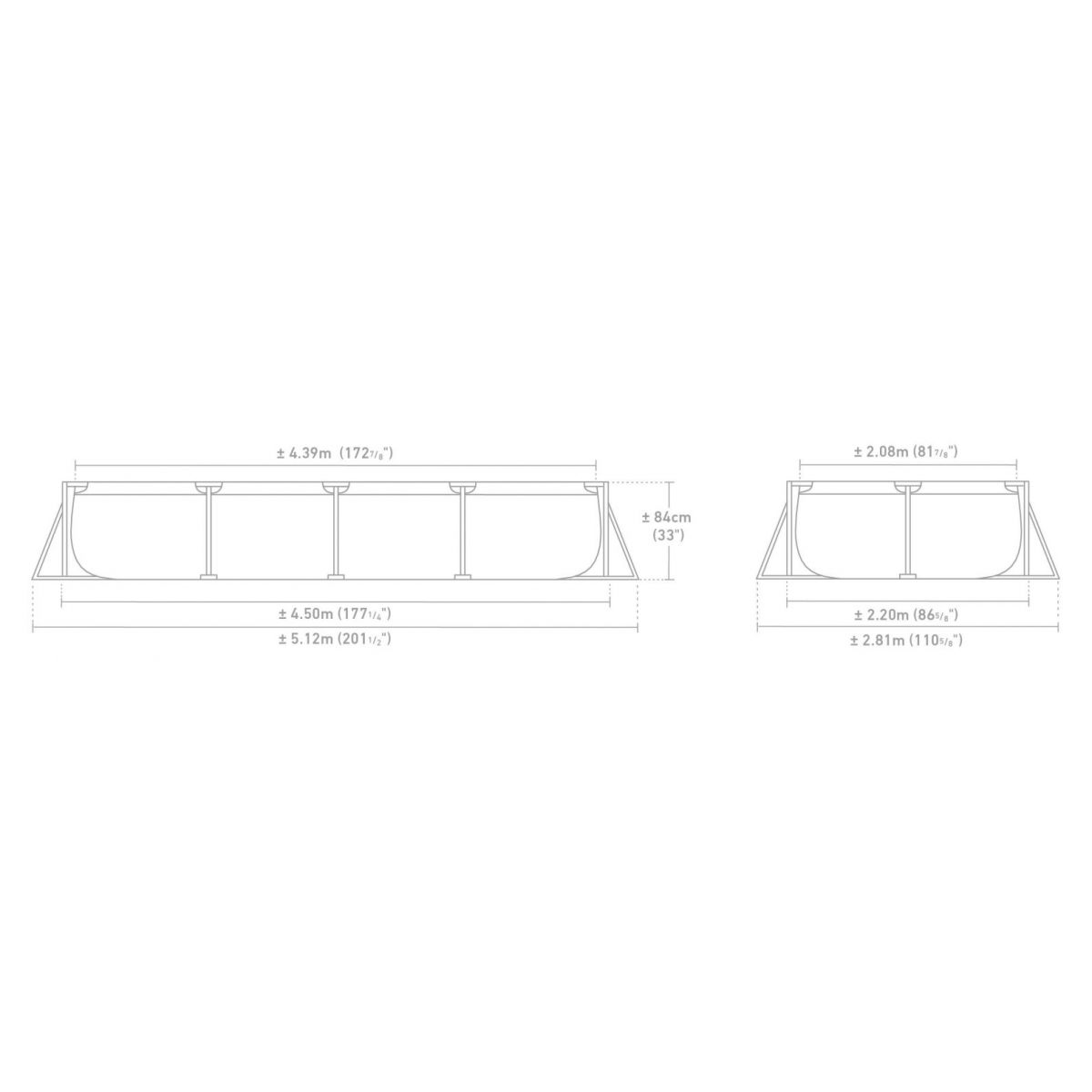 Бассейн каркасный 450x220x84 см с фильтром-насосом прямоугольный INTEX 28274NP Бассейн каркасный 450x220x84 см с фильтром-насосом прямоугольный INTEX 28274NP